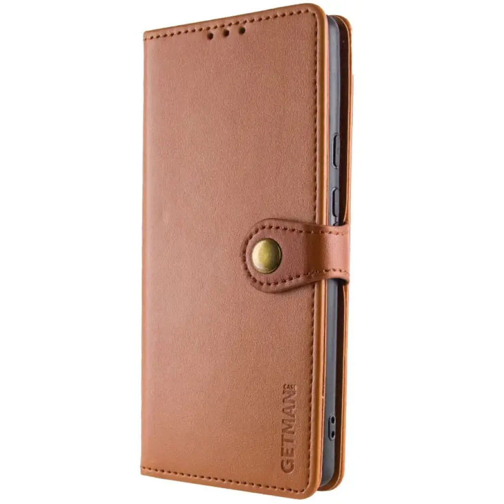 Чохол Getman Gallant PU Case для Xiaomi Redmi Note 14 Pro 4G Brown