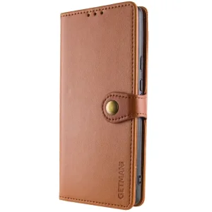 Чохол Getman Gallant PU Case для Xiaomi Redmi Note 14 Pro 4G Brown