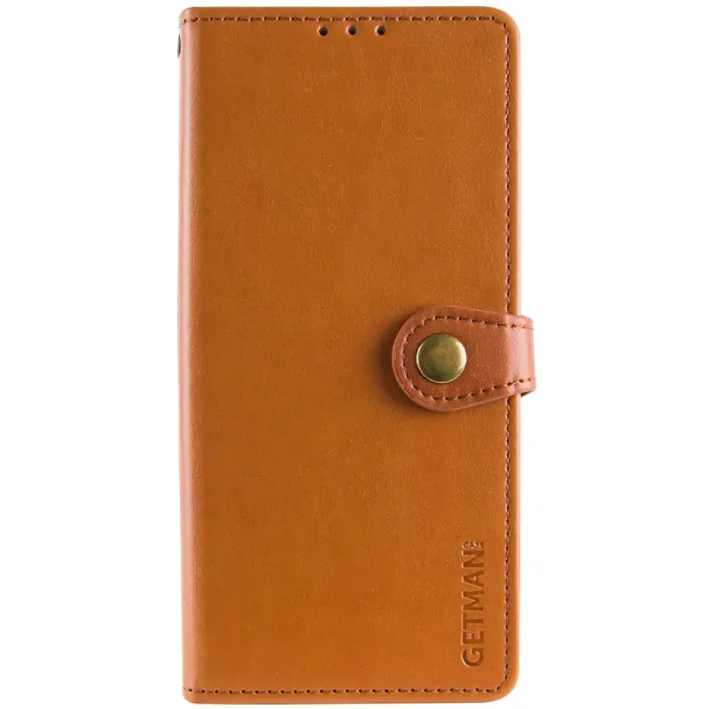 Чохол Getman Gallant PU Case для Xiaomi Redmi Note 14 Pro 4G Brown