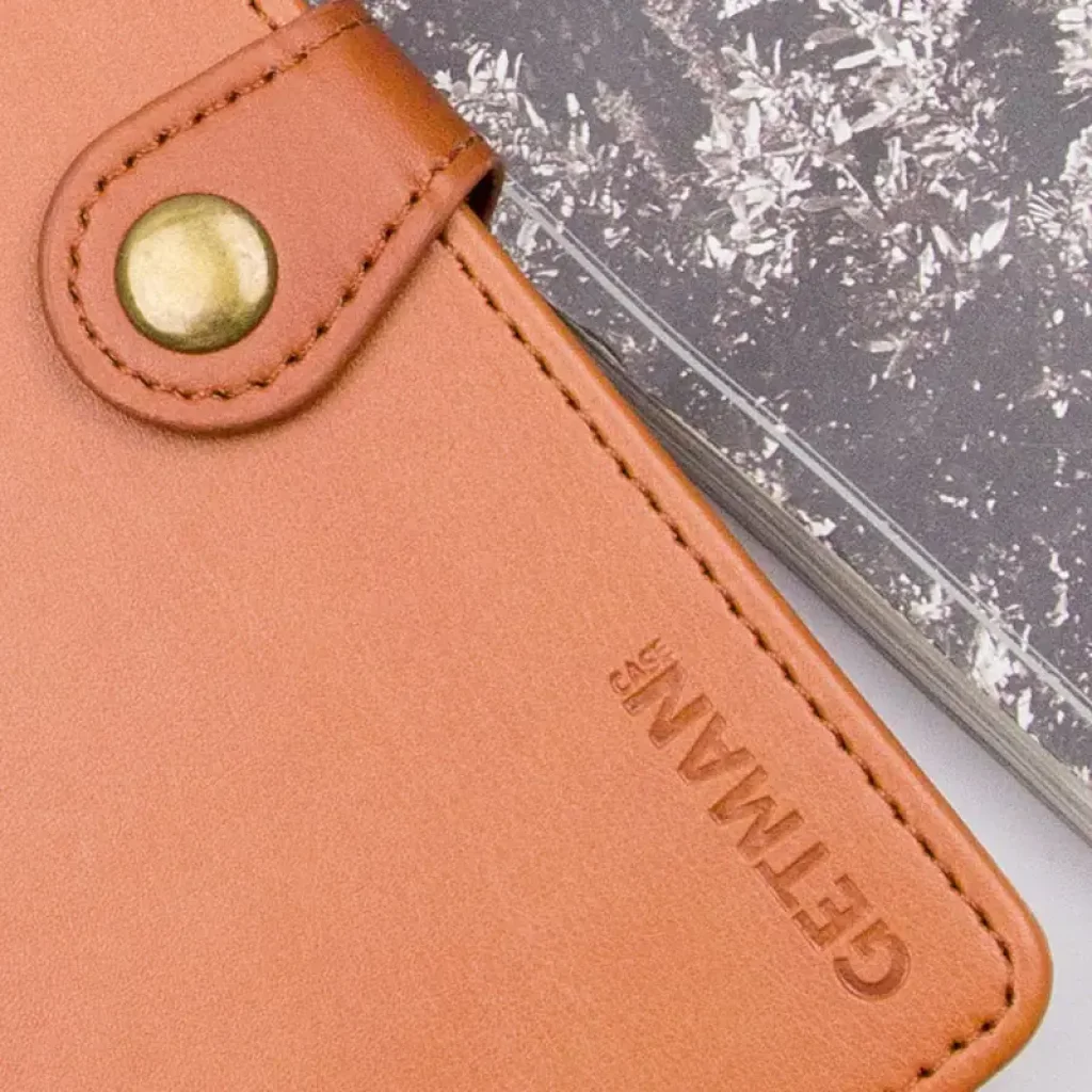 Чохол Getman Gallant PU Case для Xiaomi Redmi Note 14 Pro 4G Brown
