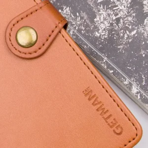 Чохол Getman Gallant PU Case для Xiaomi Redmi Note 14 Pro 4G Brown