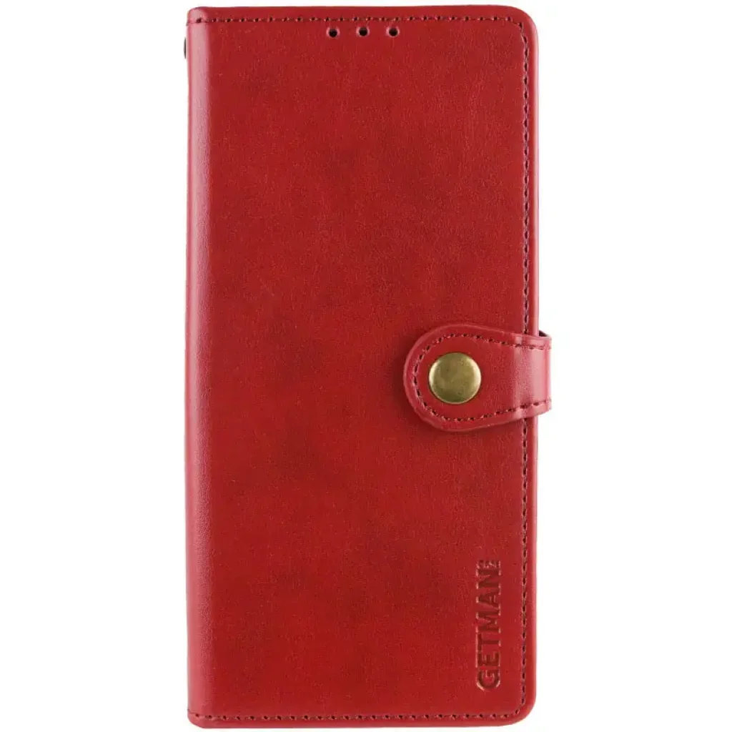 Чехол Getman Gallant PU Case для Xiaomi Redmi Note 14 Pro 4G Red