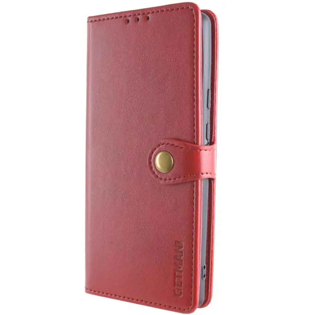 Чехол Getman Gallant PU Case для Xiaomi Redmi Note 14 Pro 4G Red