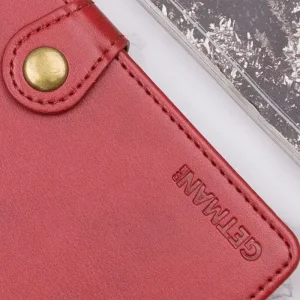 Чехол Getman Gallant PU Case для Xiaomi Redmi Note 14 Pro 4G Red