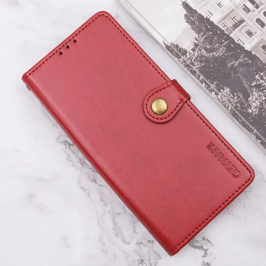 Чехол Getman Gallant PU Case для Xiaomi Redmi Note 14 Pro 4G Red