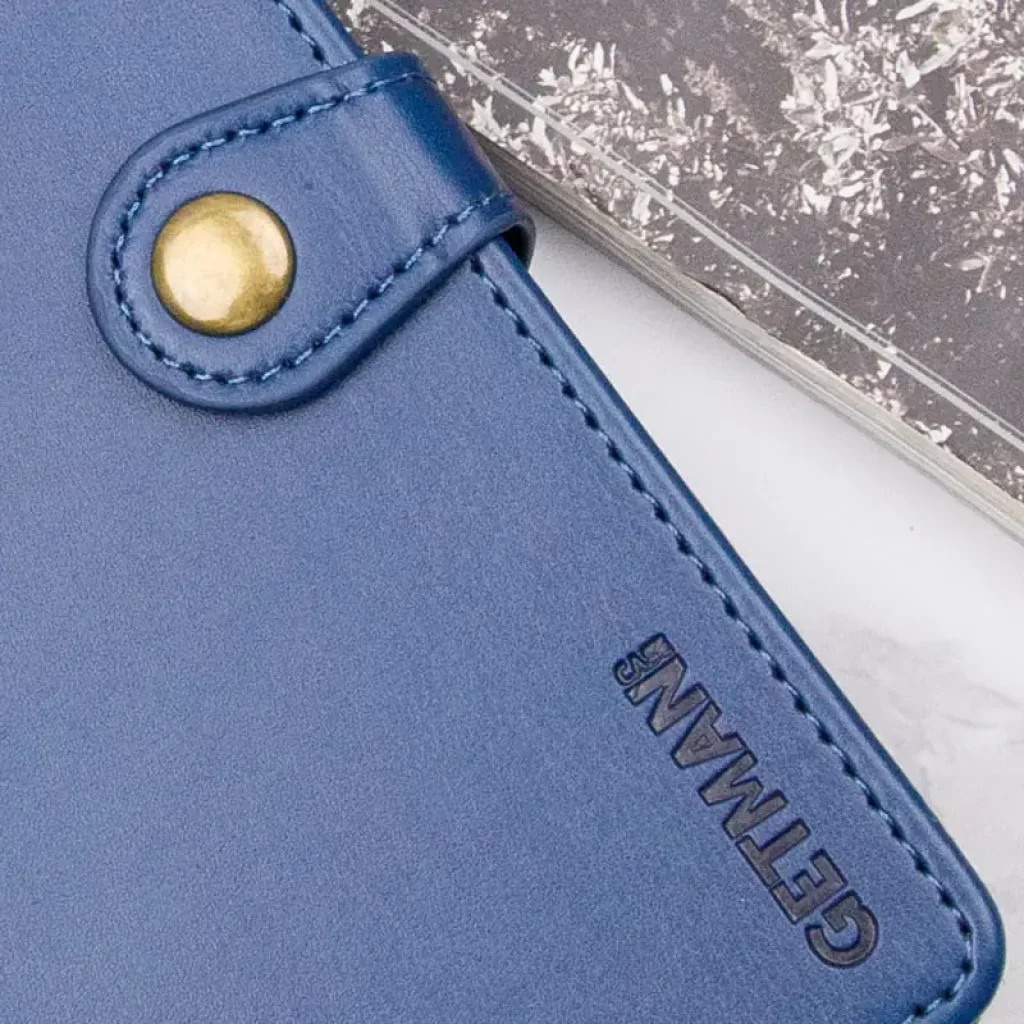 Чохол Getman Gallant PU Case для Xiaomi Redmi Note 14 Pro 4G Blue