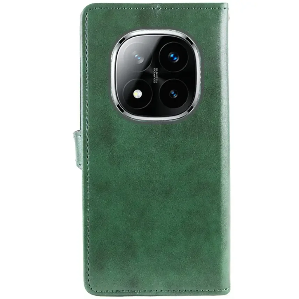 Чохол Getman Gallant PU Case для Xiaomi Redmi Note 14 Pro 4G Green