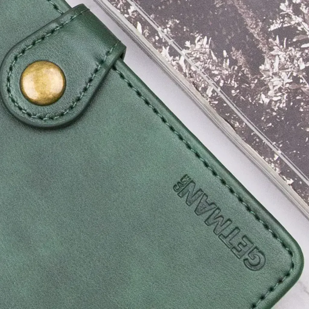 Чохол Getman Gallant PU Case для Xiaomi Redmi Note 14 Pro 4G Green