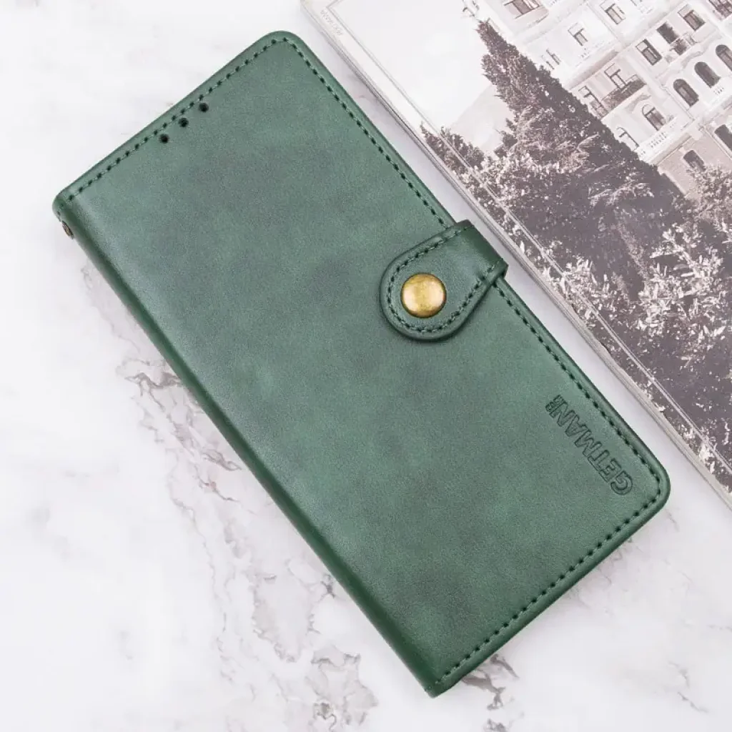 Чохол Getman Gallant PU Case для Xiaomi Redmi Note 14 Pro 4G Green