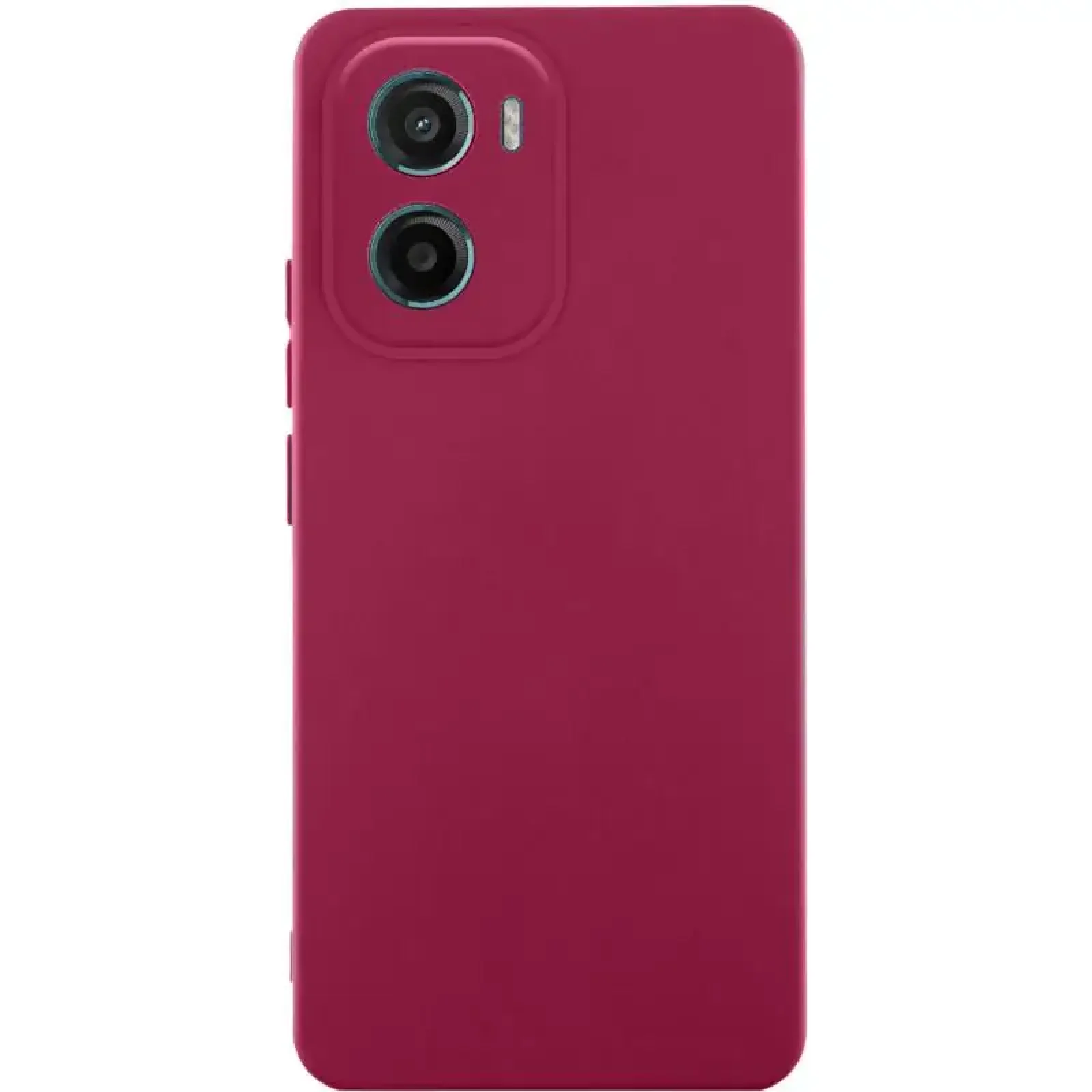 Чохол Silicone Cover Ummi Lakshmi Full Camera (AA) для Motorola Moto G05, Motorola Moto E15 4G Marsala