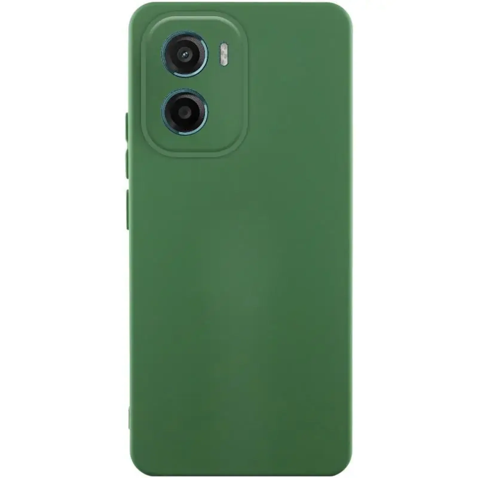 Чохол Silicone Cover Ummi Lakshmi Full Camera (AA) для Motorola Moto G05, Motorola Moto E15 4G Dark Green