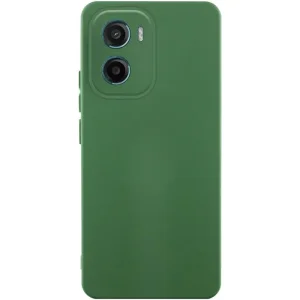Чохол Silicone Cover Ummi Lakshmi Full Camera (AA) для Motorola Moto G05, Motorola Moto E15 4G Dark Green