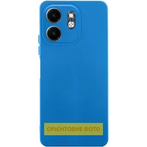 Чохол TPU GETMAN Liquid Silk Full Camera для Motorola Moto G05, Motorola Moto E15 Royal Blue