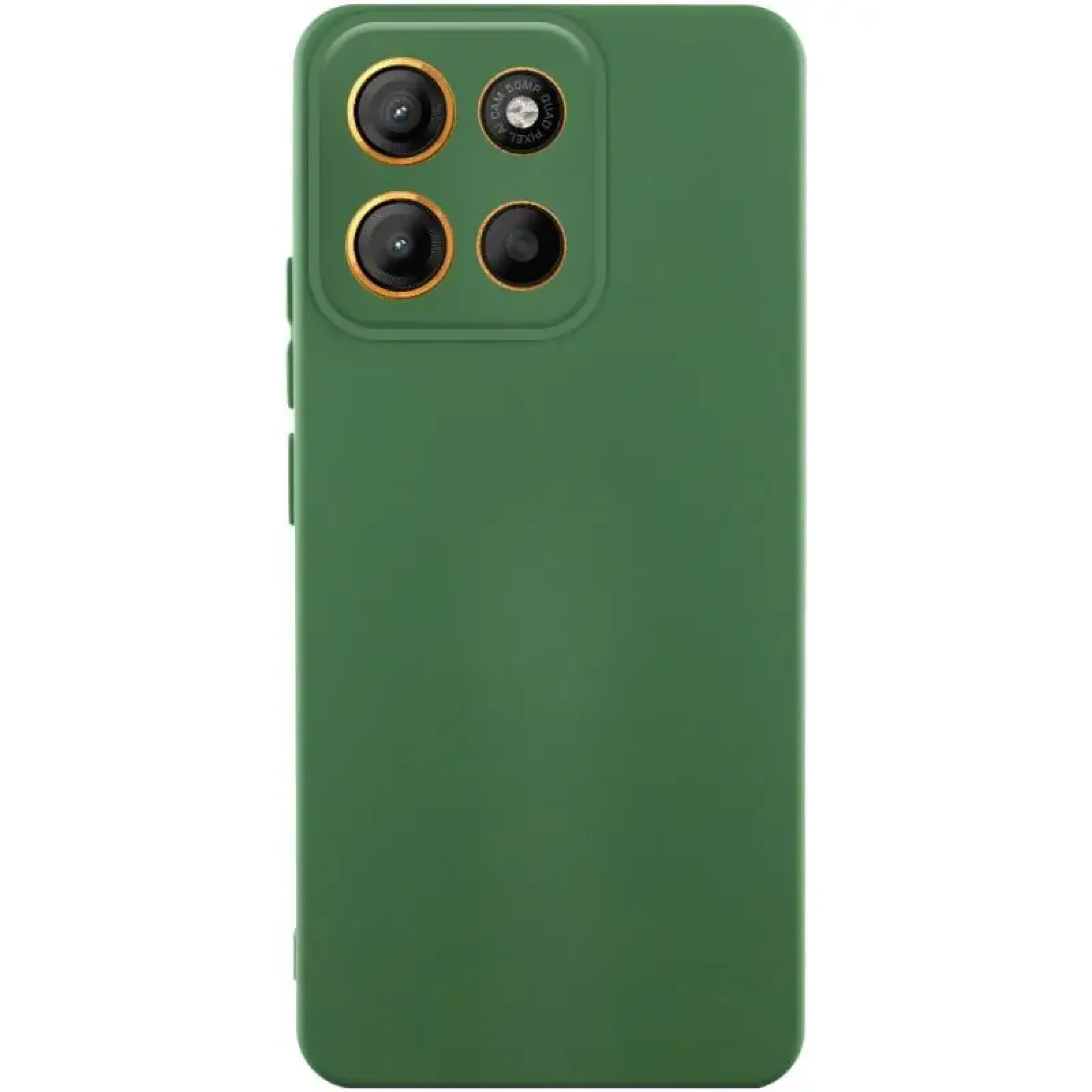 Чохол Silicone Cover Ummi Lakshmi Full Camera (AA) для Motorola Moto G15 4G Dark Green