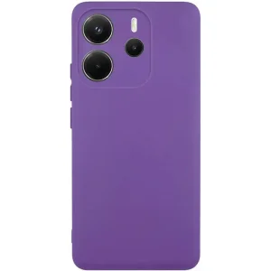 Чохол Silicone Cover Lakshmi Full Camera (AA) для Xiaomi Redmi Note 14 4G Amethyst