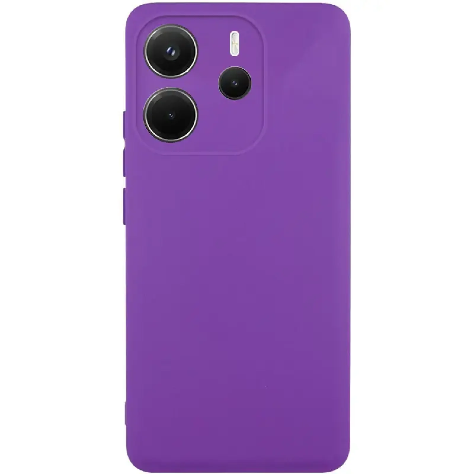 Чохол Silicone Cover Lakshmi Full Camera (AA) для Xiaomi Redmi Note 14 4G Purple
