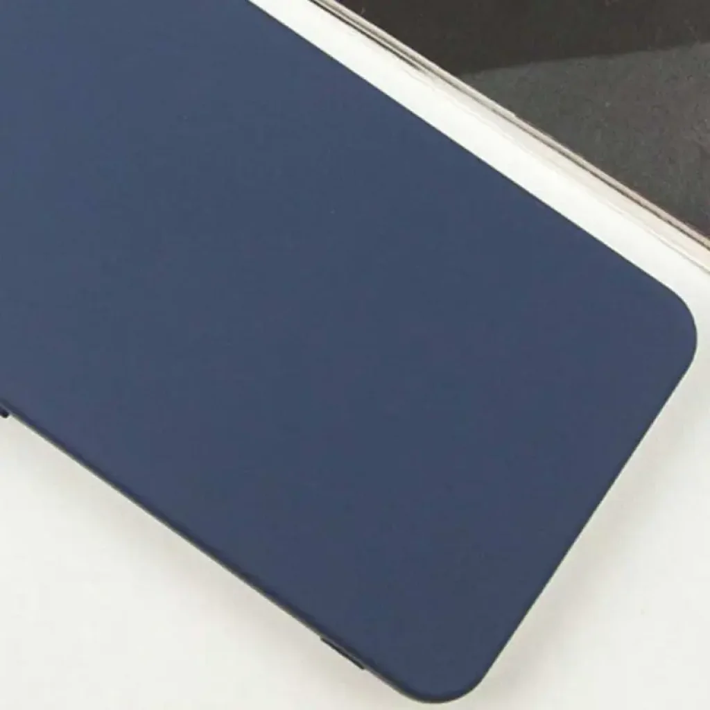 Чохол Silicone Cover Lakshmi Full Camera (AA) для Xiaomi Redmi Note 14 4G Midnight Blue