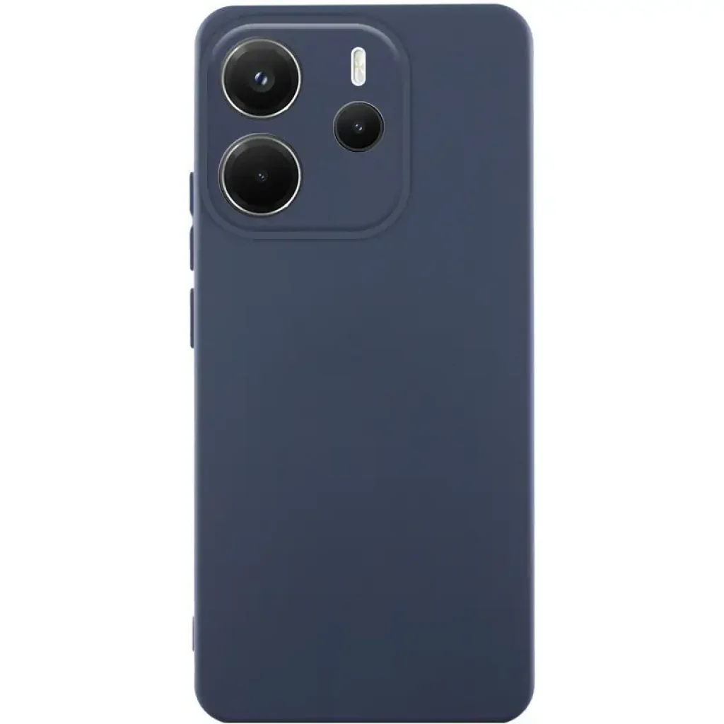 Чохол Silicone Cover Lakshmi Full Camera (AA) для Xiaomi Redmi Note 14 4G Midnight Blue
