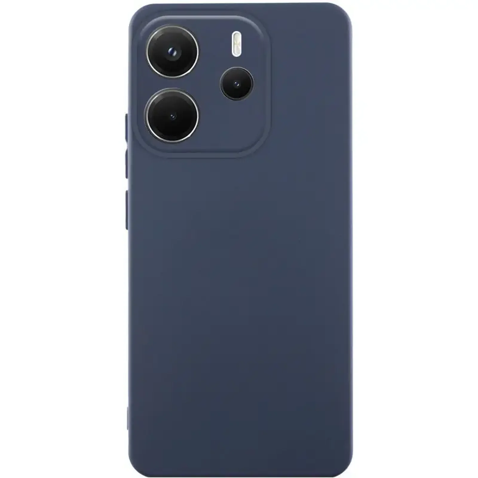 Чохол Silicone Cover Lakshmi Full Camera (AA) для Xiaomi Redmi Note 14 4G Midnight Blue
