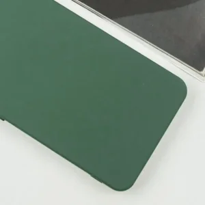 Чохол Silicone Cover Lakshmi Full Camera (AA) для Xiaomi Redmi Note 14 4G Dark Green