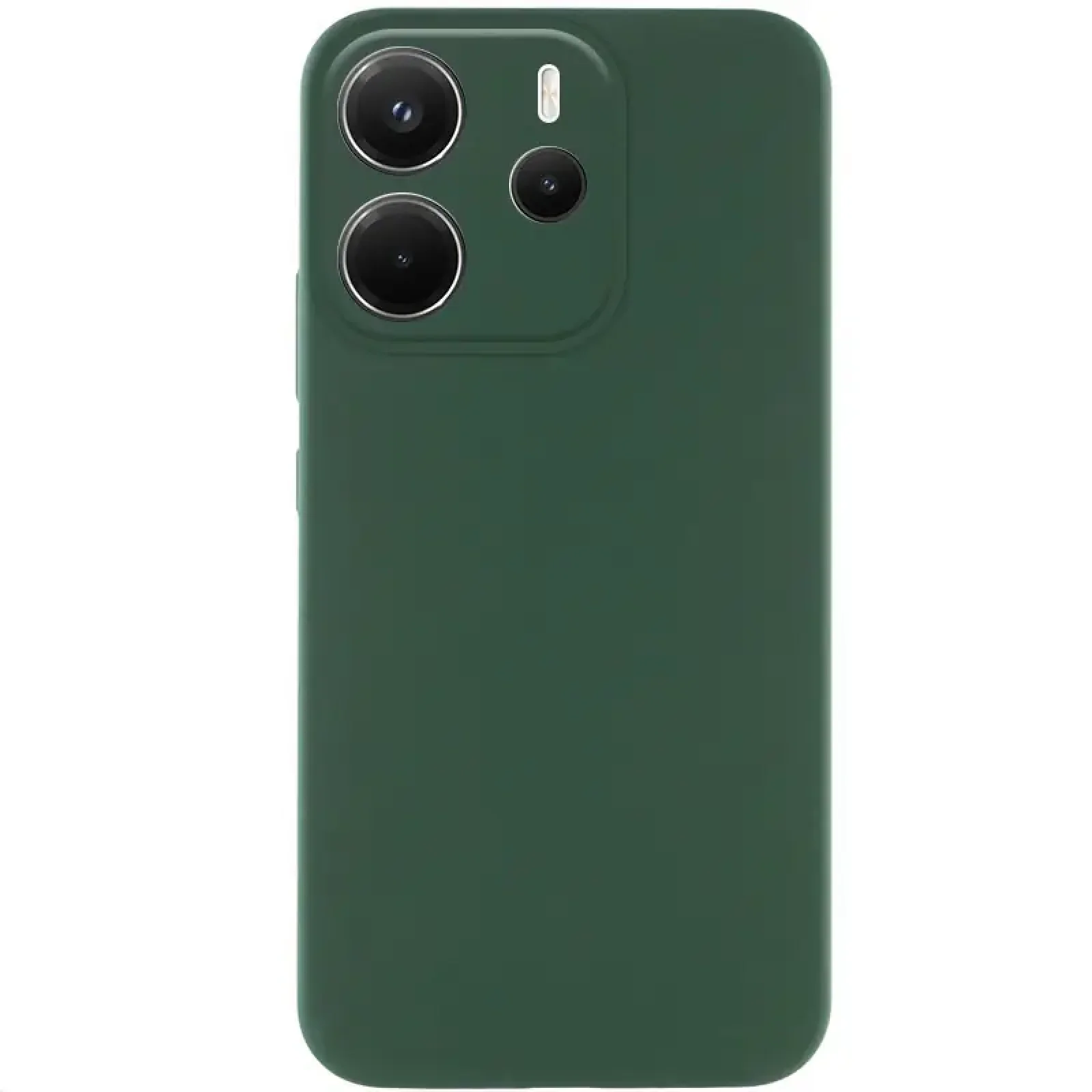 Чехол Silicone Cover Lakshmi Full Camera (AA) для Xiaomi Redmi Note 14 4G Dark Green