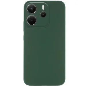 Чохол Silicone Cover Lakshmi Full Camera (AA) для Xiaomi Redmi Note 14 4G Dark Green
