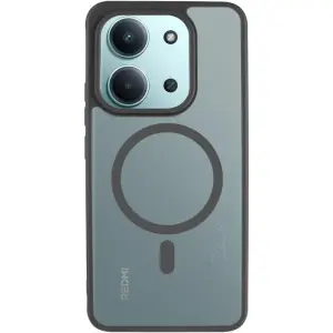 Чохол TPU Bloom with MagSafe для Xiaomi Redmi Note 14 4G Black