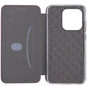 Чохол Classy PU Case для Xiaomi Redmi Note 14 4G Bordo