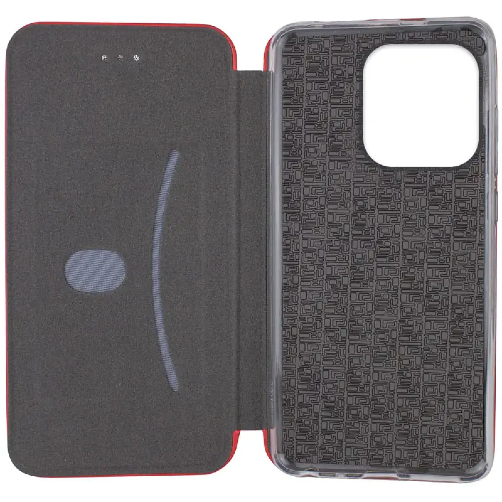 Чохол Classy PU Case для Xiaomi Redmi Note 14 4G Red