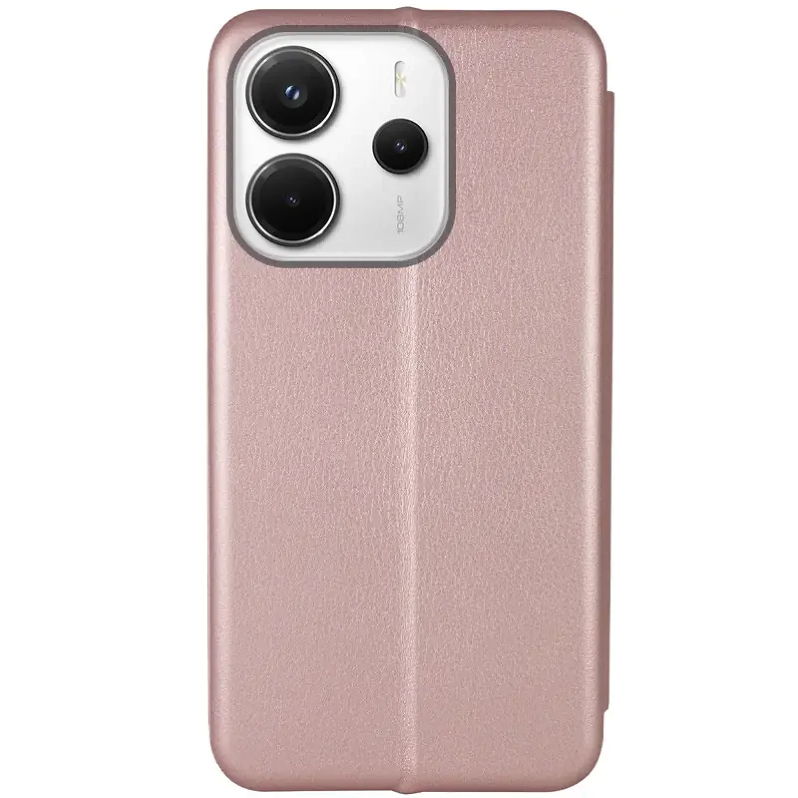 Чохол Classy PU Case для Xiaomi Redmi Note 14 4G Rose Gold