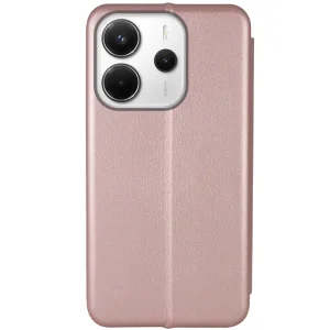 Чохол Classy PU Case для Xiaomi Redmi Note 14 4G Rose Gold