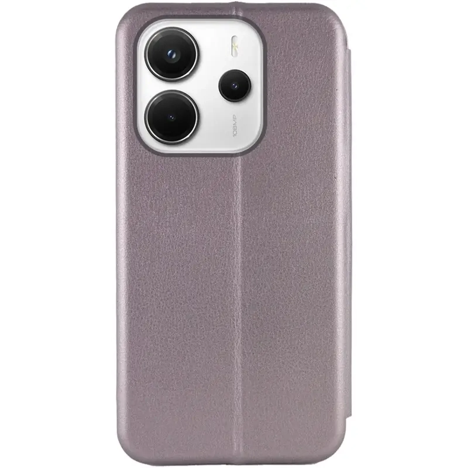 Чохол Classy PU Case для Xiaomi Redmi Note 14 4G Grey