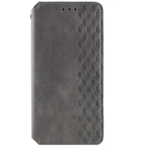 Колір: Сірий - Чохол Getman Cubic PU Case для Xiaomi Redmi Note 14 4G Grey