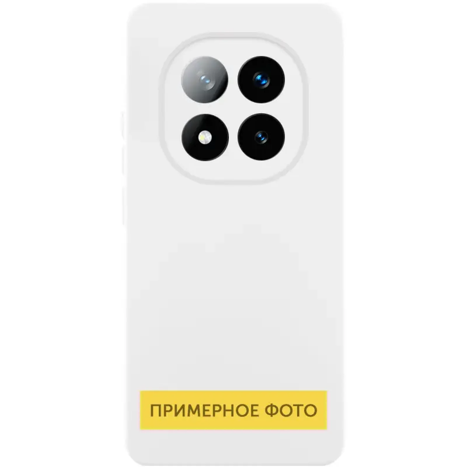 Чохол Silicone Cover Lakshmi Full Camera (AA) для Xiaomi Redmi A5, Poco C71 White