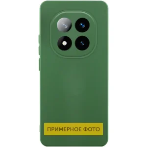 Чохол Silicone Cover Lakshmi Full Camera (AA) для Xiaomi Redmi A5, Poco C71 Dark Green