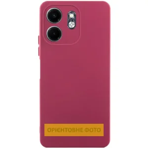 Чохол TPU GETMAN Liquid Silk Full Camera для Xiaomi Redmi A5, Poco C71 Marsala
