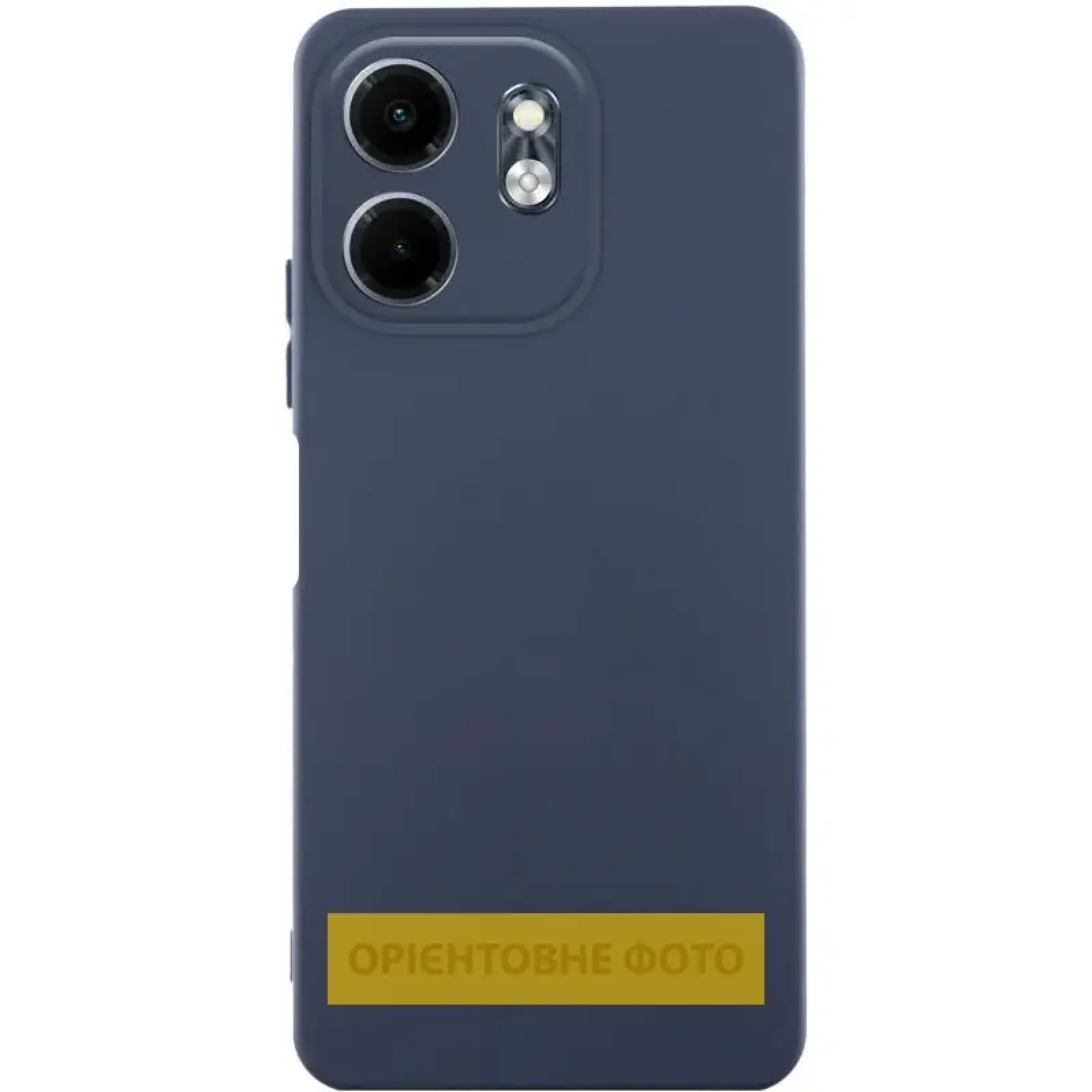 Чохол TPU GETMAN Liquid Silk Full Camera для Xiaomi Redmi A5, Poco C71 Midnight Blue