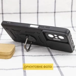 Чохол Camshield Serge Ring для Xiaomi Redmi A5, Poco C71 Black