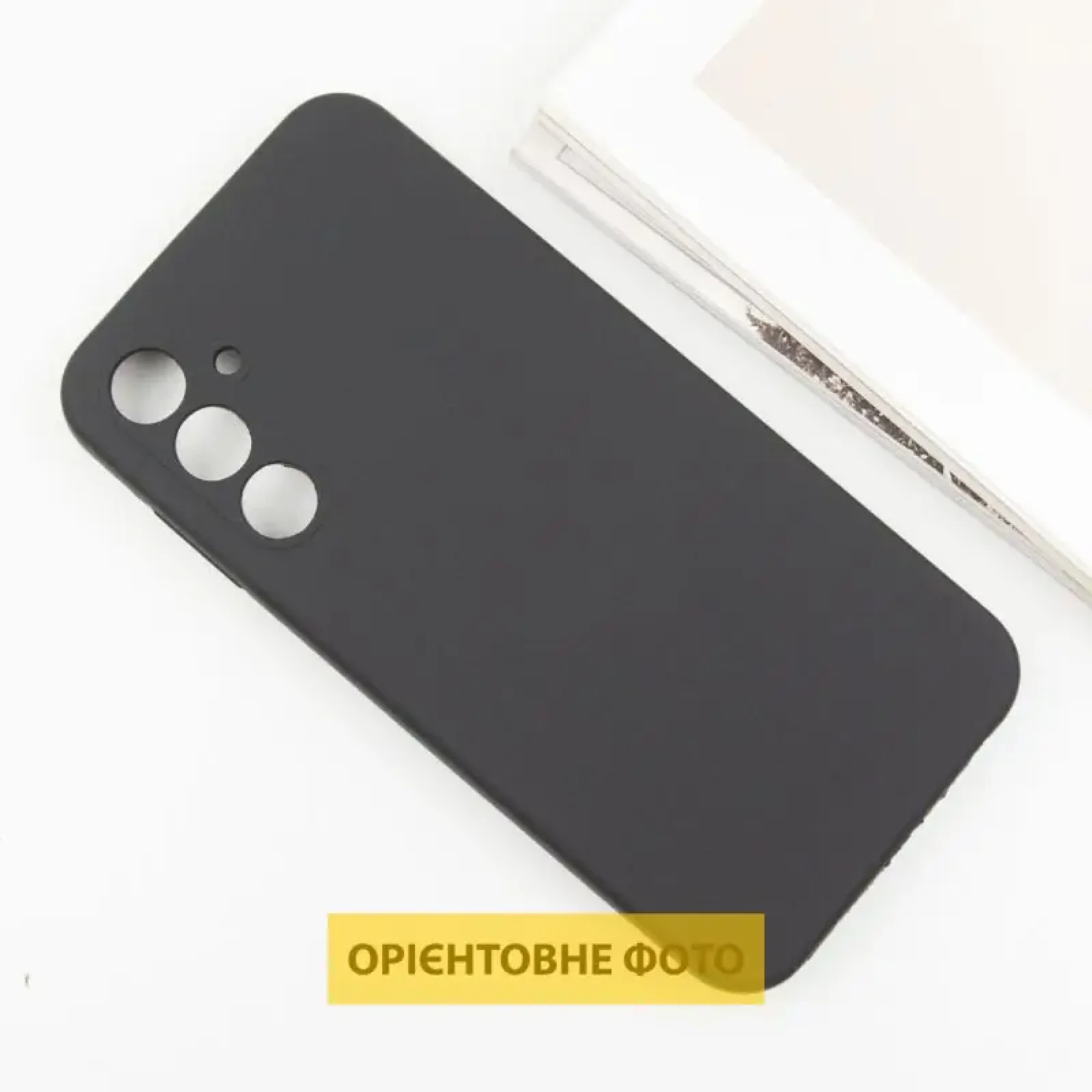 Чохол Silicone Cover Lakshmi Full Camera (AAA) для Samsung Galaxy S25 Edge Black