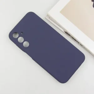 Чохол Silicone Cover Lakshmi Full Camera (AAA) для Samsung Galaxy S25 Edge Midnight Blue