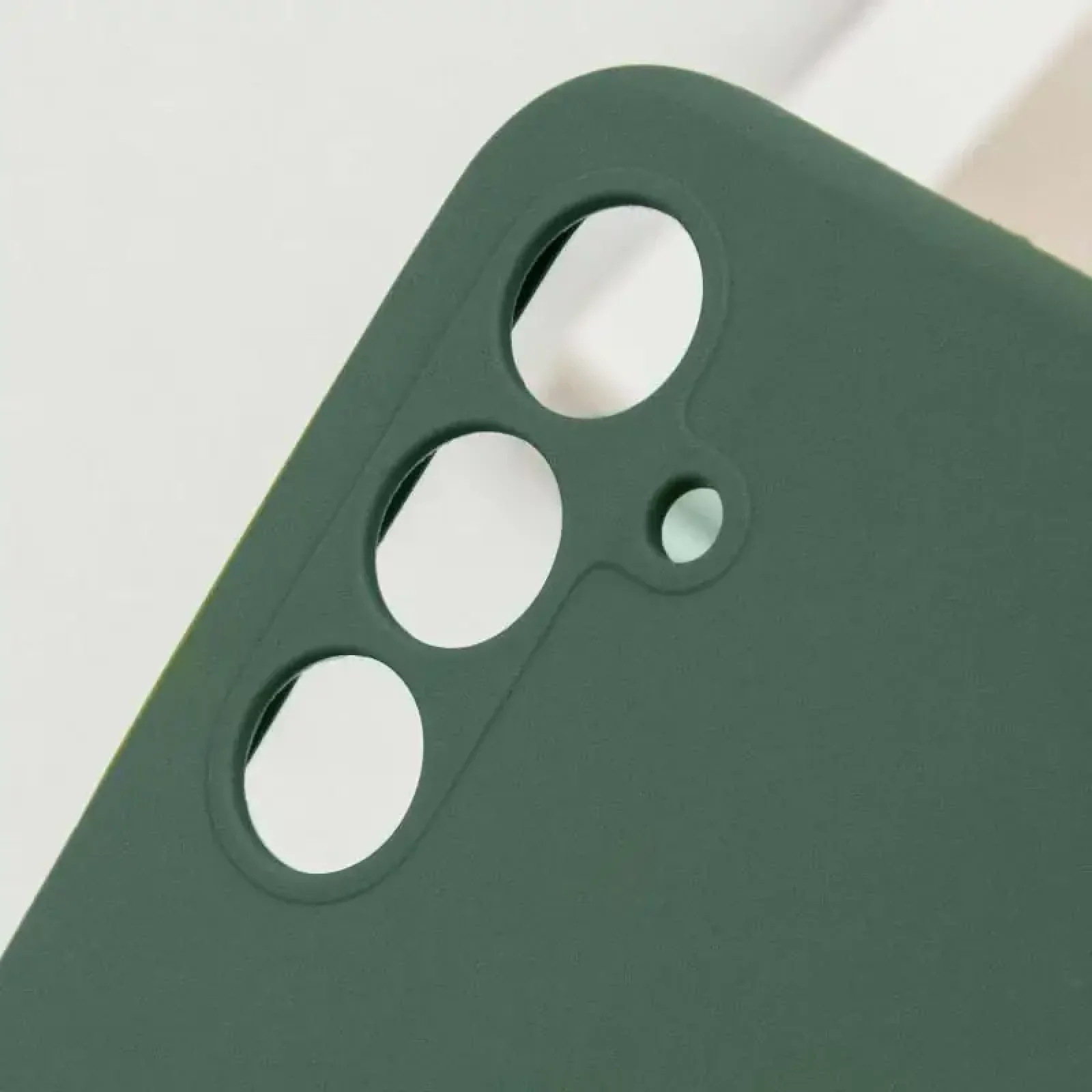 Чехол Silicone Cover Lakshmi Full Camera (AAA) для Samsung Galaxy S25 Edge Cyprus Green
