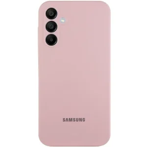 Чохол Silicone Cover Lakshmi Full Camera (AAA) with Logo для Samsung Galaxy S25 Edge Pink Sand