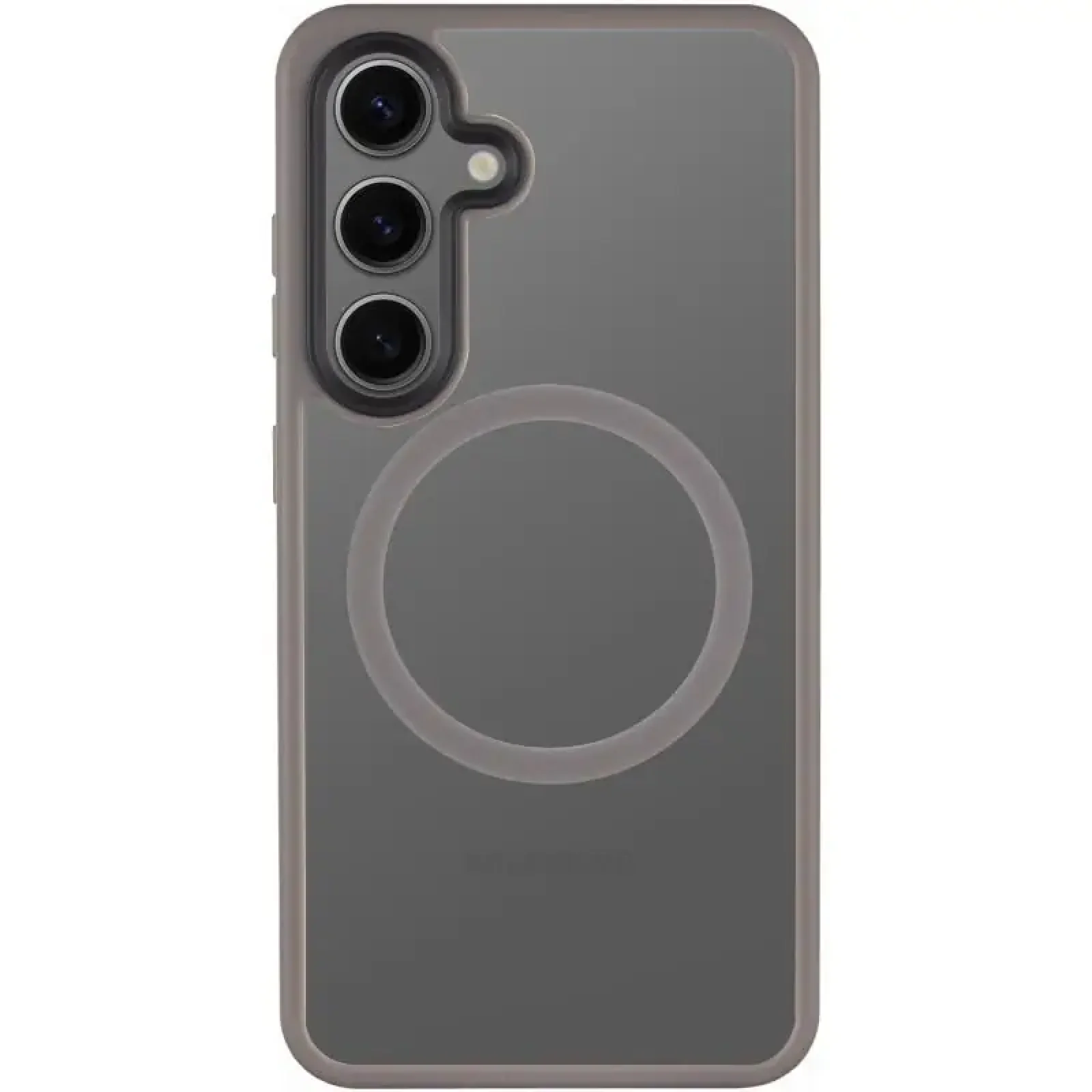 Чехол TPU+PC Metal Buttons with MagSafe Colorful для Samsung Galaxy S25 Edge Grey
