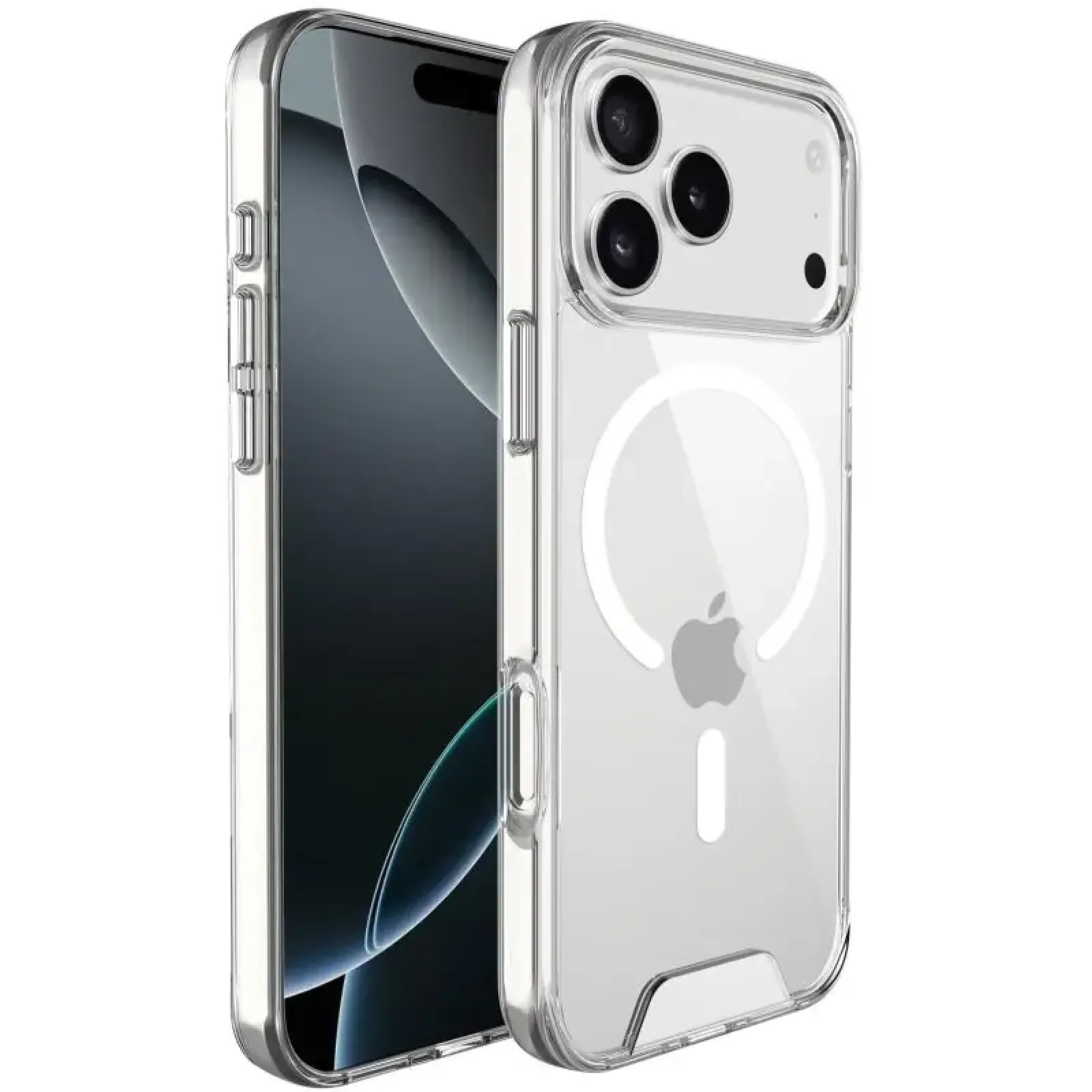 Чохол TPU Space Case Transparent with MagSafe для Apple iPhone 17 Pro