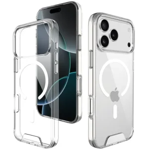 Чохол TPU Space Case Transparent with MagSafe для Apple iPhone 17 Pro