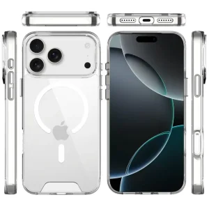 Чохол TPU Space Case Transparent with MagSafe для Apple iPhone 17 Pro Max