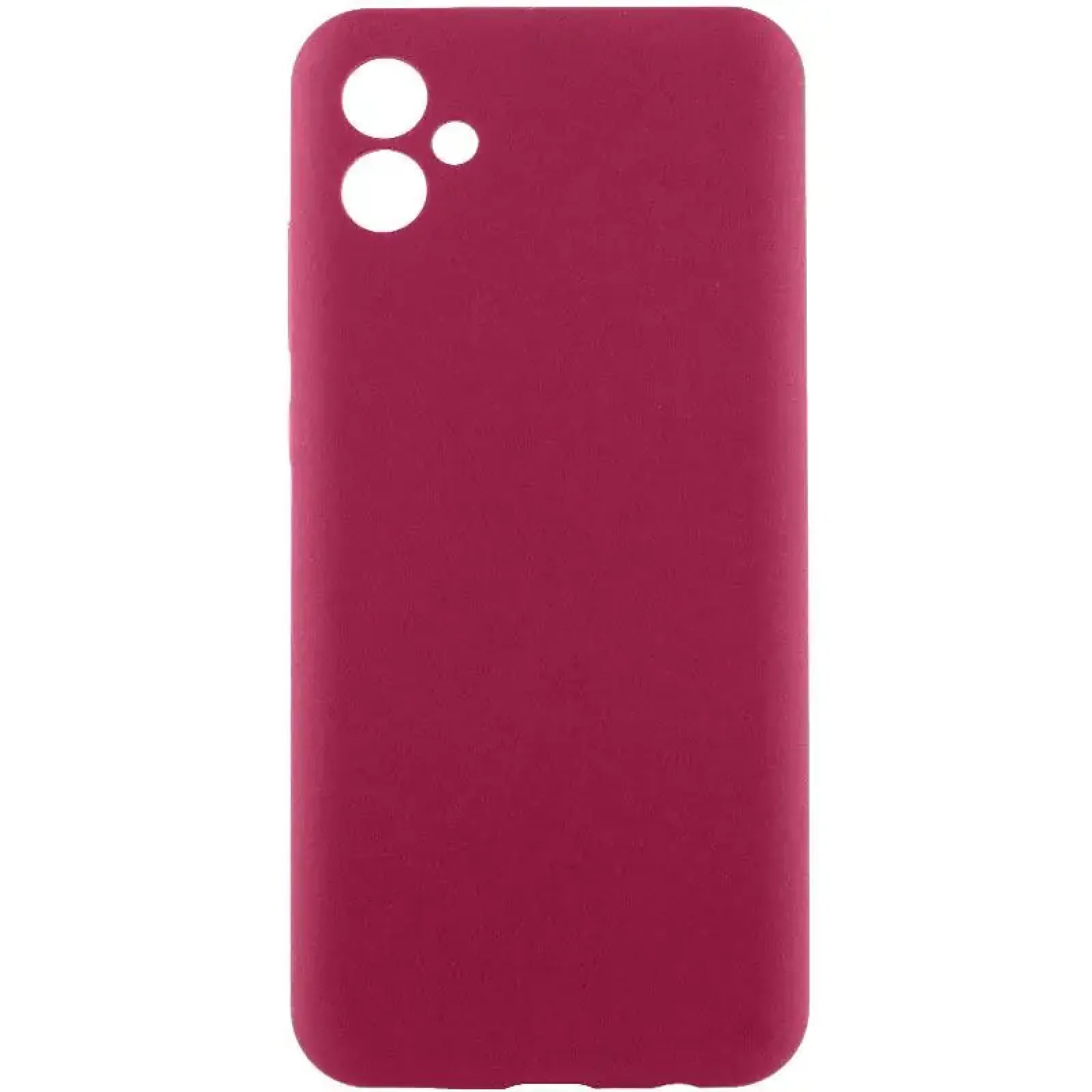 Чохол Silicone Cover Lakshmi Full Camera (AA) для Samsung Galaxy A07 Marsala
