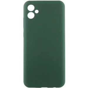 Чохол Silicone Cover Lakshmi Full Camera (AA) для Samsung Galaxy A07 Dark Green