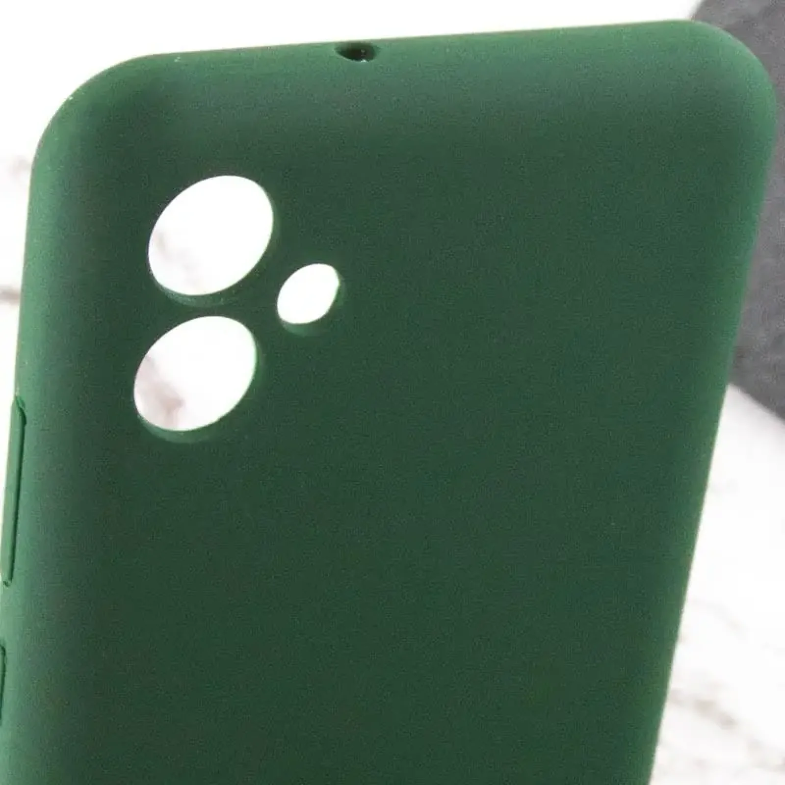 Чохол Silicone Cover Lakshmi Full Camera (AA) для Samsung Galaxy A07 Dark Green