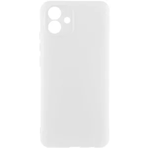 Колір: Білий - Чохол TPU GETMAN Liquid Silk Full Camera для Samsung Galaxy A07 White